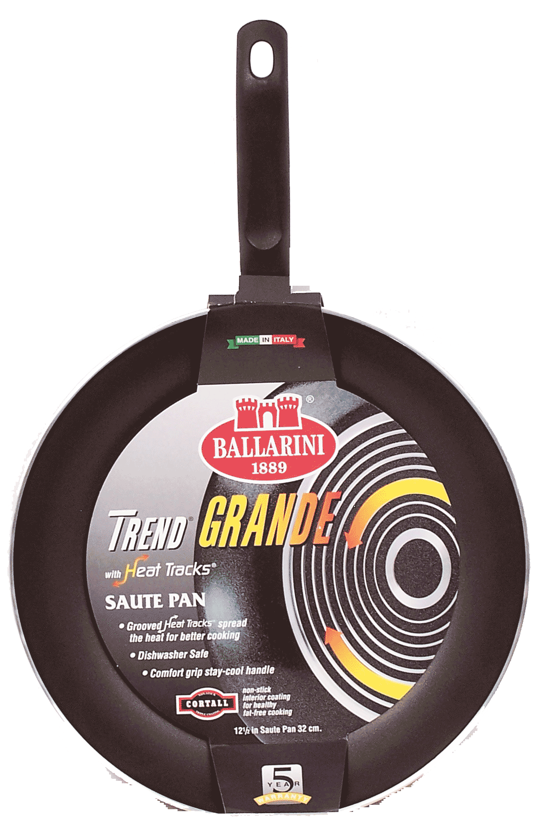 Ballarini&nbsp;Trend&nbsp;12 1/2 in saute pan with heat tracks Full-Size Picture